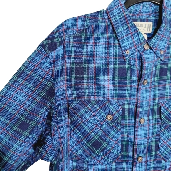 Duluth Trading Men's Plaid Button Down - Picture 4 of 4